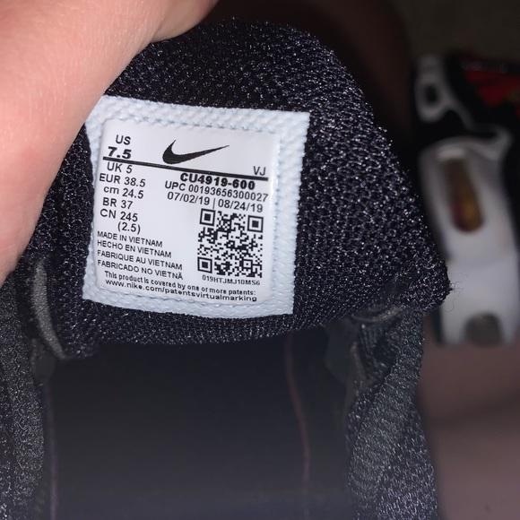 Red and Gold Nike air max Plus Women’s - Picture 3 of 4